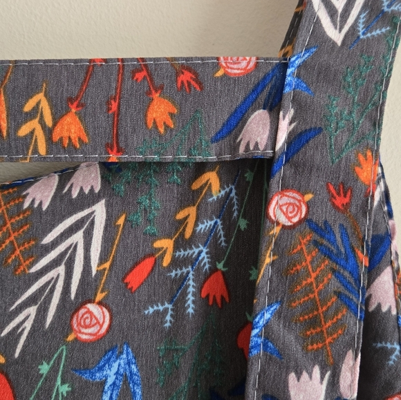 A Shappe Vintage Shift Floral Print Midi Dress - Picture 10 of 15